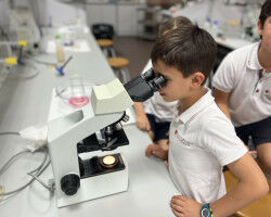 Alumnos de Primaria visitan la Facultad de Farmacia