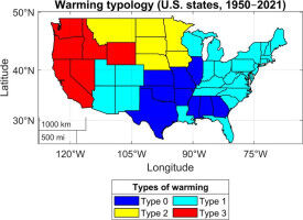 41 US states are warming, though each in a different way, according to a UC3M and UNIZAR study