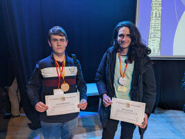 Pablo Troyano y Jes�s Gonz�lez, medalla plata y bronce en la OME