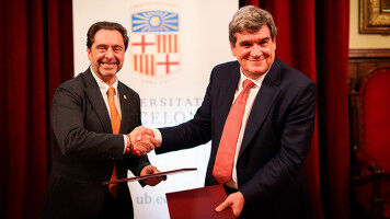 The University of Barcelona becomes a key academic partner of the Bank of Spain